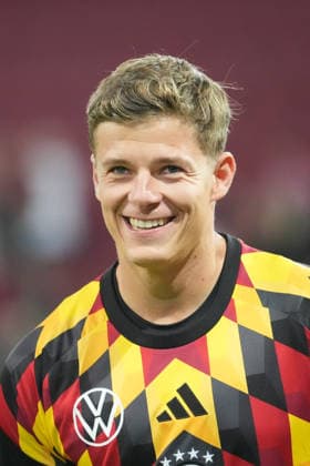 Goalie Finn Dahmen, Germany, Augsburg, September 27, 2026, Germany vs. Greece, UEFA Nations League, WWK Arena, Matchday 2