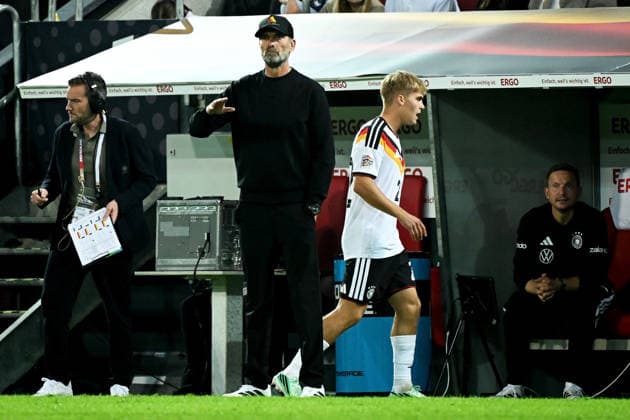 September 27, 2026, xemx, Soccer, UEFA Nations League, Germany vs. Greece, National Team Coach Jürgen Klopp, German National Soccer Team (DFB), Hennes Behrens, German National Soccer Team (DFB), Augsburg