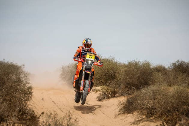 W2RC - RALLYE DU MAROC 2026 77 BENAVIDES Luciano (arg), Red Bull KTM Factory Racing, KTM 450 Rally Factory, FIM W2RC, Rally GP, action, during the Prologue of the Rallye du Maroc 2026, 4th round of the 2026 WR2C Championship from September 28, 2026 in Agadir, Morocco - AgadirMorocco Copyright: xFREDERICxLExFLOCxHx