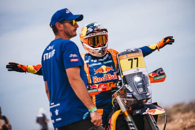 W2RC - RALLYE DU MAROC 2026 BENAVIDES Luciano (arg), Red Bull KTM Factory Racing, KTM 450 Rally Factory, FIM W2RC, Rally GP, portrait during the Prologue of the Rallye du Maroc 2026, 4th round of the 2026 WR2C Championship from September 28, 2026 in Agadir, Morocco - AgadirMorocco Copyright: xDamienxSaulnierx