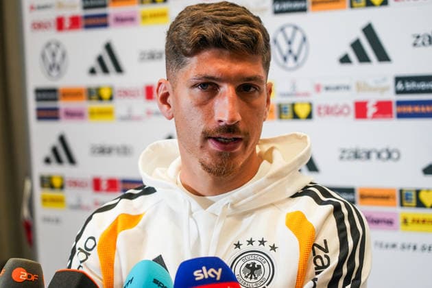 Vitaly Janelt Germany Herzo Base September 29, 2026 German National Team Nations League Preparation, Home Ground, HerzoBase, World of Adidas, Herzogenaurach