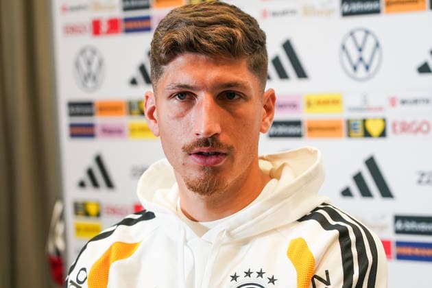 Vitaly Janelt Germany Herzo Base September 29, 2026 German National Team Nations League Preparation, Home Ground, HerzoBase, World of Adidas, Herzogenaurach