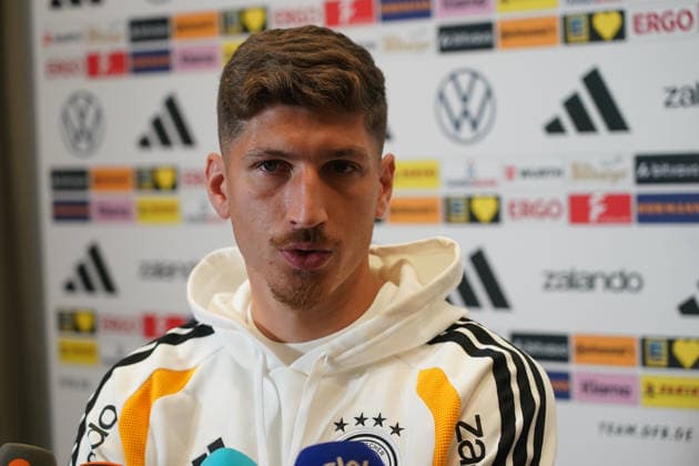 Vitaly Janelt Germany Herzo Base September 29, 2026 German National Team Nations League Preparation, Home Ground, HerzoBase, World of Adidas, Herzogenaurach