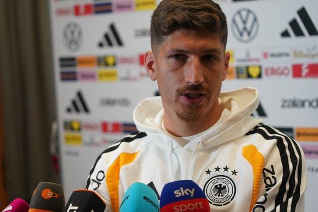 Vitaly Janelt Germany Herzo Base September 29, 2026 German National Team Nations League Preparation, Home Ground, HerzoBase, World of Adidas, Herzogenaurach