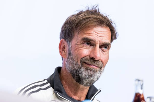 MUNICH, GERMANY - SEPTEMBER 30: Juergen Klopp (Head Coach Germany) during the pressconference before the UEFA Nations League match between Germany vs. Serbia at Allianz Arena on matchday 3 of the UEFA Nations League on September 30, 2026 in Munich, Germany. Bavaria Germany Copyright: xSteffiexWunderlx