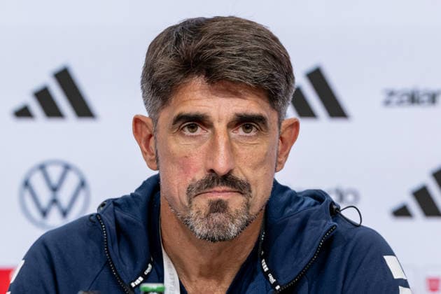 Veljko Paunovic, Head Coach, Serbia Portrait, Germany vs. Serbia, Soccer, UEFA Nations League, League Phase League A, Post-Match Press Conference, 2026–2027 Season, September 30, 2026 DFL DFB REGULATIONS PROHIBIT ANY USE OF PHOTOGRAPHS AS IMAGE SEQUENCES AND OR QUASI-VIDEO Photo: HMB Media, Heike Feiner Copyright: HMBxMedia HeikexFeiner