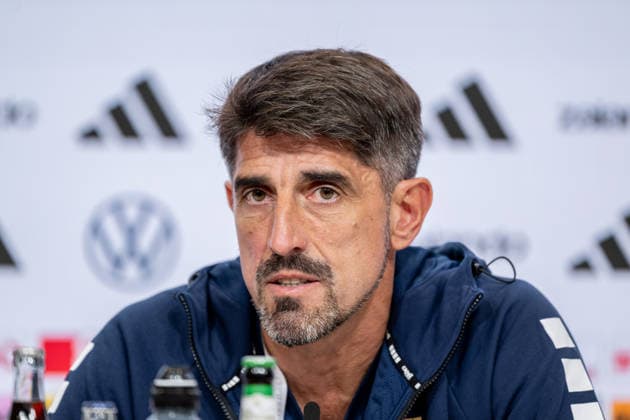 Veljko Paunovic, Head Coach, Serbia Portrait, GER, Germany vs. Serbia, Soccer, UEFA Nations League, League Phase League A, Post-Match Press Conference, 2026–2027 Season, September 30, 2026 DFL DFB REGULATIONS PROHIBIT ANY USE OF PHOTOGRAPHS AS IMAGE SEQUENCES AND OR QUASI-VIDEO Photo: HMB Media, Heike Feiner Copyright: HMBxMedia HeikexFeiner
