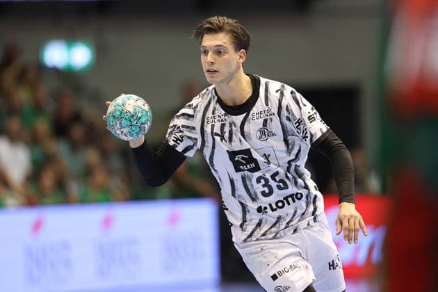 September 30, 2026, xBHAx, Handball, Opel HBL, 2026–2027 Season, 1st HBL, SC Magdeburg vs. THW Kiel, GETEC Arena Domen Makuc, THW Kiel 35, Saxony-Anhalt, Germany