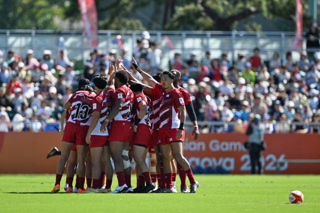 Japna team goup (JPN), OCTOBER 1, 2026 - Rugby : Men s Preliminary Round Pool B match between Japan - Kazakhstan at Nagoya City Mizuho Park Rugby Field during the Asian Games Aichi-Nagoya 2026 in Aichi, Japan. Noxthirdxpartyxsales aflo_352311698 KenjiroxMatsuox