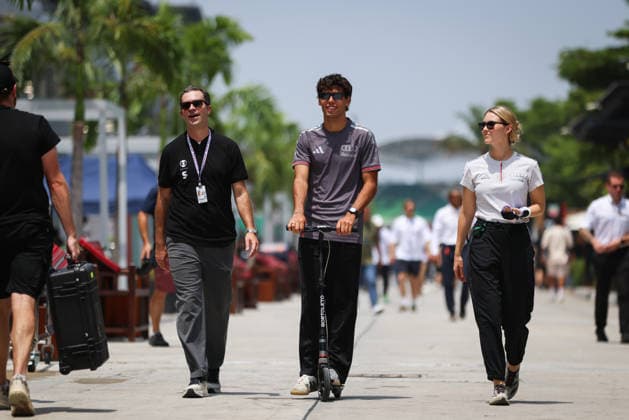 F1 - BAHRAIN GRAND PRIX IN MALAYSIA 2026 BORTOLETO Gabriel (bra), Audi F1 Team R26, portrait during the 2026 Formula 1 Bahrain Grand Prix in Malaysia, 16th round of the 2026 Formula One World Championship, WM, Weltmeisterschaft from October 2 to 4, 2026 on the Sepang International Circuit, in Sepang, Malaysia - SepangMalaysia Copyright: xANTONINxVINCENTx
