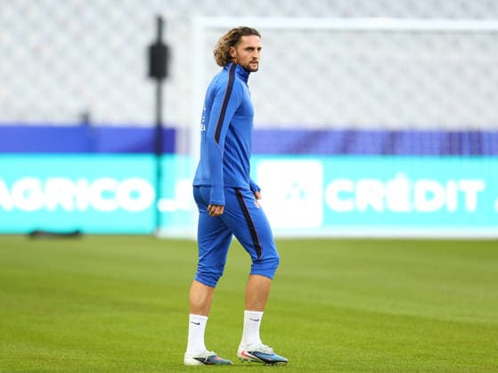 October 1, 2026, Saint-Denis, Ile-De-France, France: ADRIEN RABIOT in the Team France Training Session a day ahead of the UEFA Nations League 2026 27 groupe stage matchday 3 of 6 between FRANCE and ITALY at the Stade de France in Saint-Denis, France. Saint-Denis France - ZUMAc179 20261001_zep_c179_061 Copyright: xMickaelxChavetx