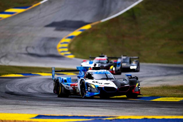 AUTO - IMSA - PETIT LE MANS 2026 24 FRIJNS Robin (nld), VANTHOOR Dries (bel), VAN DER LINDE Sheldon (zaf), VANTHOOR Dries (bel), BMW M Team WRT, BMW M Hybrid V8, action during the 2026 Motul Petit Le Mans, 11th round of the 2026 IMSA WeatherTech SportsCar Championship, from October 1 to 3, 2026 on the Michelin Raceway Road Atlanta in Braselton, Georgia, United States of America - BraseltonUnited States Copyright: xFabrizioxBoldonix