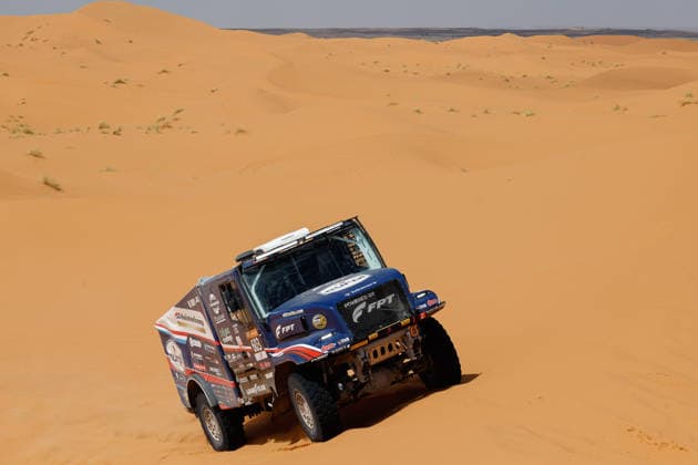 W2RC - RALLYE DU MAROC 2026 603 VAN DEN BRINK Mitchel (ned), VAN HEUN Bart (ned), VAN DE POL Jarno (ned), Iveco Powerstar, Team De Rooy, TRK T5.1, action, during the Stage 3 of the Rallye du Maroc 2026, 4th round of the 2026 WR2C Championship from October 1, 2026 around Zagora, Morocco - AgadirMorocco Copyright: xFREDERICxLExFLOCxHx