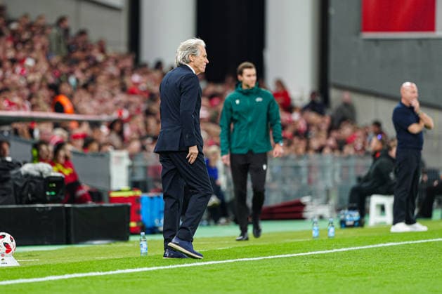 Jorge Jesus, Portugal; Coach, DEN, Denmark vs. Portugal, Soccer, UEFA Nations League A, Group 4, Matchday 3, 2026–2027 Season, October 1, 2026 DEN, Denmark vs. Portugal, Soccer, UEFA Nations League A, Group 4, Matchday 3, 2026–2027 Season, October 1, 2026 Copenhagen Copyright: xEibner-Pressefoto MarcelxvonxFehrnx EP_MFN