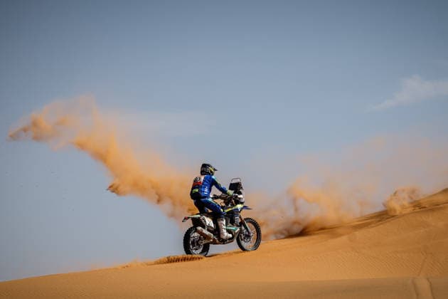 W2RC - RALLYE DU MAROC 2026 20 NOAH KOITHA VEETIL Harith (ind), Sherco TVS Rally Factory, Sherco 450 SEF Rally, FIM W2RC, Rally 2, action, during the Stage 3 of the Rallye du Maroc 2026, 4th round of the 2026 WR2C Championship from October 1, 2026 around Zagora, Morocco - AgadirMorocco Copyright: xFREDERICxLExFLOCxHx