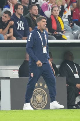 Head Coach Veljko Paunovic, Serbia, Munich, October 1, 2026, Germany vs. Serbia, UEFA Nations League, Matchday 3, Allianz Arena