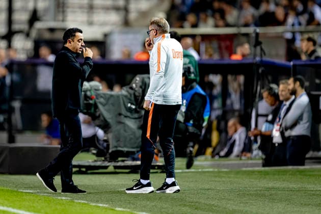 THESSALONIKI: Netherlands head coach Xavi Hernandez during the UEFA Nations League match between Greece and the Netherlands at Toumba Stadium on October 1, 2026, in Thessaloniki, Greece. Photo by DeFodi Images