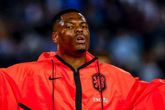 THESSALONIKI - Denzel Dumfries of the Netherlands ahead of the UEFA Nations League match between Greece and the Netherlands at the Toumba Stadium on 1 October 2026 in Thessaloniki, Greece. MARCEL TER BALS ANP UEFA Nations League 2026 27 xVIxANPxSportx xMarcelxterxBalsxIVx 571106399 originalFilename: 571106399