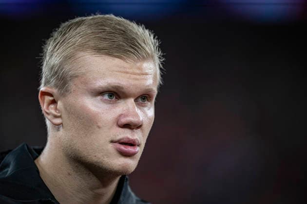 RECORD DATE NOT STATED 1st October 2026; Cardiff City Stadium, Cardiff, Wales; UEFA Nations League Football, Wales versus Norway; Erling Haaland of Norway GodfreyxPitt
