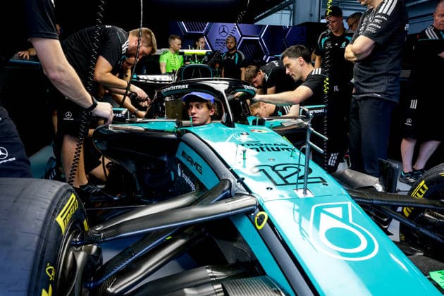 F1 - BAHRAIN GRAND PRIX IN MALAYSIA 2026 KIMI ANTONELLI Andrea (ita), Mercedes AMG F1 Team W16, portrait during the 2026 Formula 1 Bahrain Grand Prix in Malaysia, 16th round of the 2026 Formula One World Championship, WM, Weltmeisterschaft from October 2 to 4, 2026 on the Sepang International Circuit, in Sepang, Malaysia - SepangMalaysia Copyright: xDPPIx