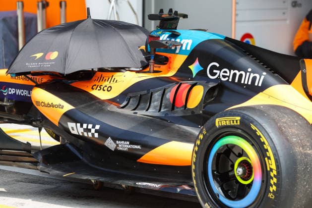 F1 - BAHRAIN GRAND PRIX IN MALAYSIA 2026 McLaren F1 Team MCL40, mechanical detail engine cover during the 2026 Formula 1 Bahrain Grand Prix in Malaysia, 16th round of the 2026 Formula One World Championship, WM, Weltmeisterschaft from October 2 to 4, 2026 on the Sepang International Circuit, in Sepang, Malaysia - SepangMalaysia Copyright: xANTONINxVINCENTx