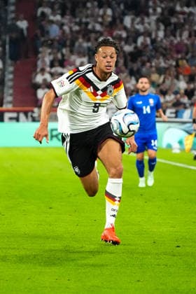 Derry Scherhant Germany Munich October 1, 2026 Germany vs. Serbia, UEFA Nations League, Matchday 3, Allianz Arena