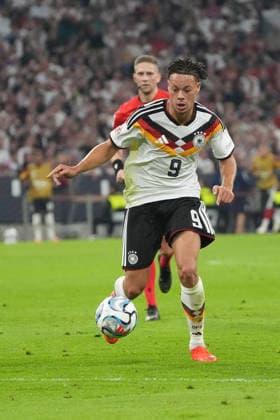 Derry Scherhant Germany Munich October 1, 2026 Germany vs. Serbia, UEFA Nations League, Matchday 3, Allianz Arena