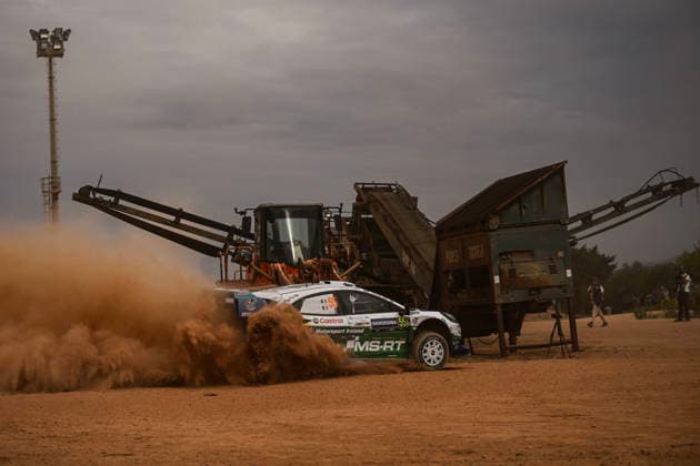FIA WRC, Motorsport Rallye, WM Rally Italia Sardegna 2026 55 Joshua McErlean and co-driver Eoin Treacy of the M Ford World Rally Team drive their Ford Puma Rally1 during shakedown at the FIA World Rally Championship WRC Rally Italia Sardegna in Alghero, Sardinia, Italy, on October 1, 2026. Alghero Sardinia Italy Copyright: xLucaxBarsalix originalFilename:barsali-gpformul261001_npbcB