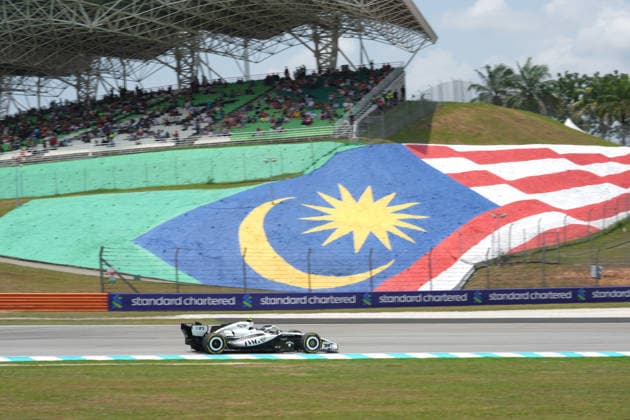 October 2, 2026, Sepang International Circuit, Kuala Lumpur, 2026 Formula 1 Gulf Air Bahrain Grand Prix, Valtteri Bottas (FIN), Cadillac Formula 1 Team. Photo by Hasan Bratic, DeFodi Images