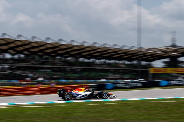 F1 - BAHRAIN GRAND PRIX IN MALAYSIA 2026 30 LAWSON Liam (nzl), Visa Cash App RB F1 Team VCARB03, action during the 2026 Formula 1 Bahrain Grand Prix in Malaysia, 16th round of the 2026 Formula One World Championship, WM, Weltmeisterschaft from October 2 to 4, 2026 on the Sepang International Circuit, in Sepang, Malaysia - SepangMalaysia Copyright: xALBERTOxVIMERCATIx