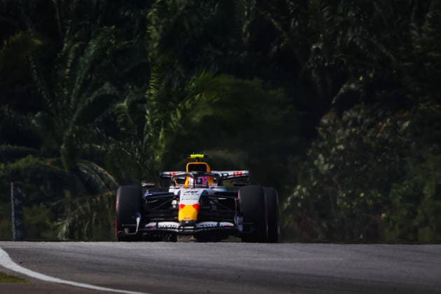 F1 - BAHRAIN GRAND PRIX IN MALAYSIA 2026 30 LAWSON Liam (nzl), Red Bull Racing Ford RB22, action during the 2026 Formula 1 Bahrain Grand Prix in Malaysia, 16th round of the 2026 Formula One World Championship, WM, Weltmeisterschaft from October 2 to 4, 2026 on the Sepang International Circuit, in Sepang, Malaysia - SepangMalaysia Copyright: xANTONINxVINCENTx