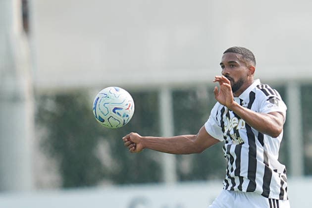 Juventus Bremer during the friendly soccer match between Juventus and Cremonese at the Juventus Training Center in Turin, north west Italy - Friday, October 02, 2026. - Soccer . Copyright: xMarcoxAlpozzi LaPressex