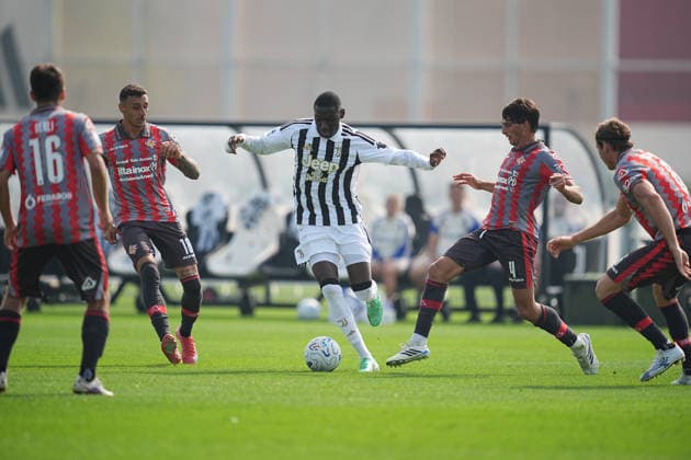 Juventus Randal Kolo Muani during the friendly soccer match between Juventus and Cremonese at the Juventus Training Center in Turin, north west Italy - Friday, October 02, 2026. - Soccer . Copyright: xMarcoxAlpozzi LaPressex