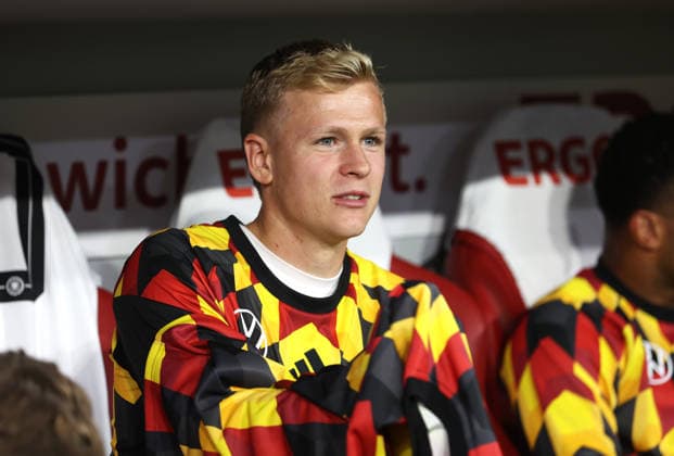 Germany vs. Serbia, Soccer, Men s, 2026–2027 Season, International Match, Nations League, Matchday 3, League A, Group 2, Allianz Arena: Jonathan Burkardt of Germany sitting on the bench
