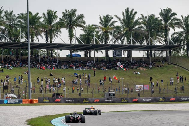 SEPANG, MALAYSIA: Gabriel Bortoleto, racing for the Audi Revolut F1 Team team during the 2026 Formula 1 Bahrain Grand Prix at the Sepang International Circuit in Sepang, Malaysia