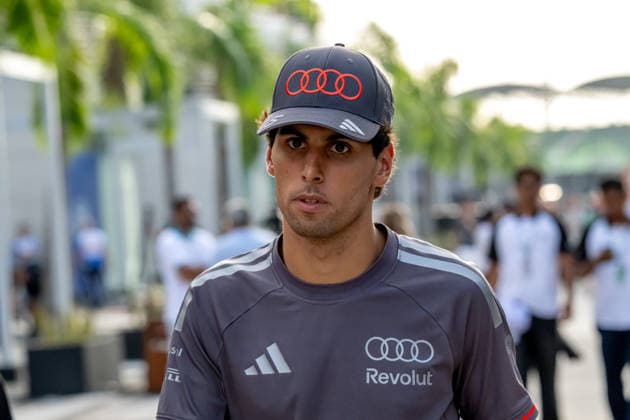 SEPANG, MALAYSIA: Gabriel Bortoleto, racing for the Audi Revolut F1 Team team during the 2026 Formula 1 Bahrain Grand Prix at the Sepang International Circuit in Sepang, Malaysia