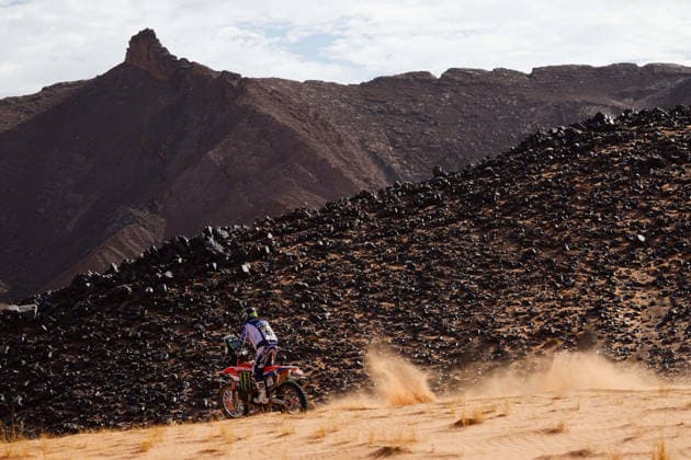 W2RC - RALLYE DU MAROC 2026 69 BRUNO Crivilin (bra), Monster Energy Honda HRC, Honda 450 Rally Factory Replica, FIM W2RC, Rally 2, action, during the Stage 4 of the Rallye du Maroc 2026, 4th round of the 2026 WR2C Championship from October 2, 2026 around Zagora, Morocco - AgadirMorocco Copyright: xFREDERICxLExFLOCxHx