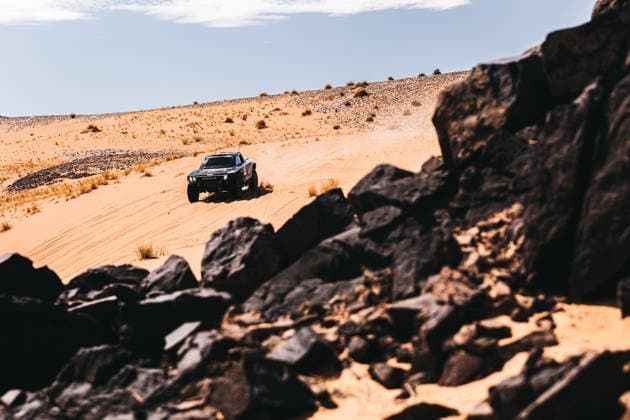 W2RC - RALLYE DU MAROC 2026 212 GUTIERREZ Cristina (esp), SOLÃÄ Marc (esp), Santana 400 T1+, Santana Racing Team, ULT T1+, action during the Stage 4 of the Rallye du Maroc 2026, 4th round of the 2026 WR2C Championship from October 2, 2026 around Zagora, Morocco - AgadirMorocco Copyright: xDamienxSaulnierx