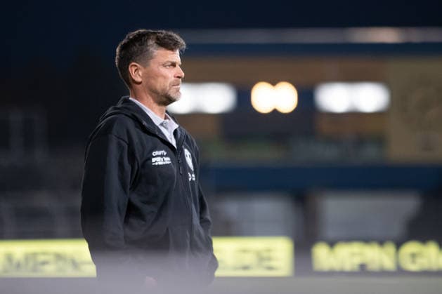 Saxony Cup Soccer, 1 FC Lok Leipzig vs. SV Liebertwolkwitz, October 2, 2026; Head Coach Torsten Ziegner; Lok Leipzig Soccer; Wernesgrüner Saxony Cup 2026–2027, Round 3: 1 FC Lok Leipzig vs. SV Liebertwolkwitz on October 2, 2026, at Bruno Plache Stadium, Leipzig Copyright: xBEAUTIFULxSPORTS JanxKaeferx