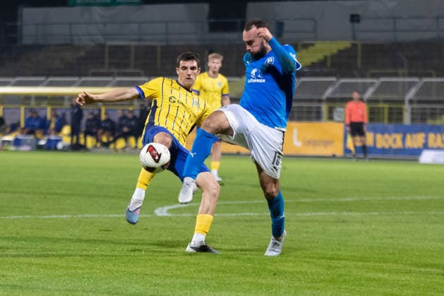 Saxony Cup Soccer, 1 FC Lok Leipzig vs. SV Liebertwolkwitz, October 2, 2026, Patrick Vuc 21, Lok Leipzig Soccer, Wernesgrüner Saxony Cup 2026–2027, Round 3: 1 FC Lok Leipzig vs. SV Liebertwolkwitz on October 2, 2026, at Bruno Plache Stadium, Leipzig Copyright: xBEAUTIFULxSPORTS JanxKaeferx