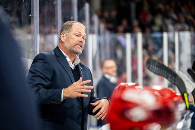 Steve Walker, Trainer, Coach, Head Coach, Schwenninger Wild Wings (SWW), Nuremberg Ice Tigers vs. Schwenninger Wild Wings, Ice Hockey, Penny DEL, Matchday 5, October 1, 2026, Nuremberg Ice Tigers vs. Schwenninger Wild Wings, Ice Hockey, Penny DEL, Matchday 5, October 1, 2026 Copyright: xEibner-Pressefoto ThomasxHahnx EP_NIT