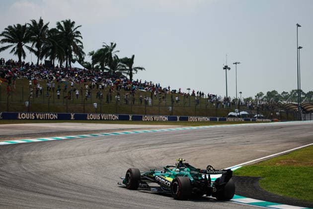 F1 - BAHRAIN GRAND PRIX IN MALAYSIA 2026 14 ALONSO Fernando (spa), Aston Martin F1 Team AMR26, action during the 2026 Formula 1 Bahrain Grand Prix in Malaysia, 16th round of the 2026 Formula One World Championship, WM, Weltmeisterschaft from October 2 to 4, 2026 on the Sepang International Circuit, in Sepang, Malaysia - SepangMalaysia Copyright: xEricxAlonsox
