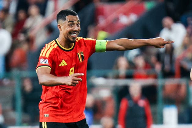 LIEGE, BELGIUM - OCTOBER 02: Youri Tielemans (Belgien, 8) UEFA Nations League match between Belgium and Türkiye at Stade Maurice Dufrasne on October 02, 2026 in Liege, Belgium. Copyright: xNatachaxFreisenx