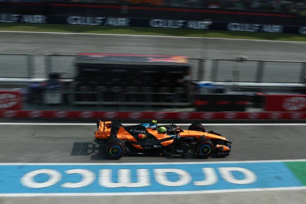 F1 Bahrain Grand Prix In Malaysia - Qualifying SEPANG, MALAYSIA - OCTOBER 3: Lando Norris of McLaren during the qualifying ahead of the Formula 1 Bahrain Grand Prix at Sepang International Circuit in Sepang, Malaysia on October 3, 2026. Jakub Porzycki Anadolu Sepang Malaysia. Editorial use only. Please get in touch for any other usage. Copyright: x2026xAnadoluxJakubxPorzyckix