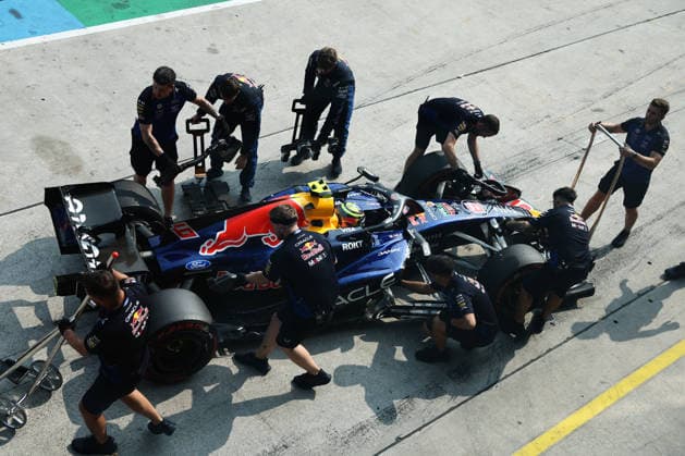 F1 Bahrain Grand Prix In Malaysia - Qualifying SEPANG, MALAYSIA - OCTOBER 3: Isack Hadjar of Red Bull Racing during the qualifying ahead of the Formula 1 Bahrain Grand Prix at Sepang International Circuit in Sepang, Malaysia on October 3, 2026. Jakub Porzycki Anadolu Sepang Malaysia. Editorial use only. Please get in touch for any other usage. Copyright: x2026xAnadoluxJakubxPorzyckix