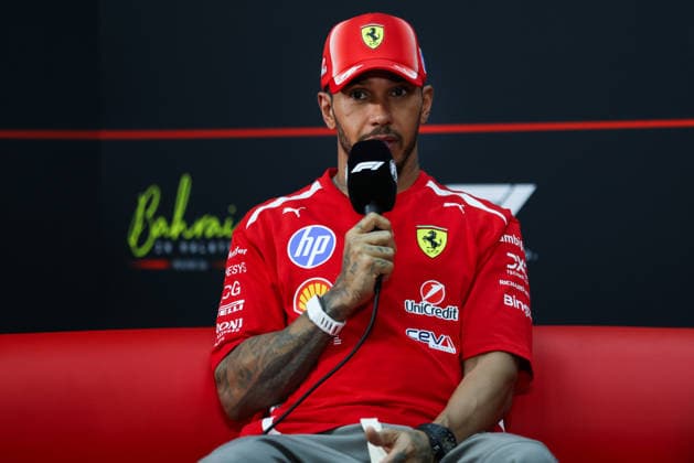 F1 - BAHRAIN GRAND PRIX IN MALAYSIA 2026 press conference, PK, Pressekonferenz HAMILTON Lewis (gbr), Scuderia Ferrari SF-26, portrait during the 2026 Formula 1 Bahrain Grand Prix in Malaysia, 16th round of the 2026 Formula One World Championship, WM, Weltmeisterschaft from October 2 to 4, 2026 on the Sepang International Circuit, in Sepang, Malaysia - SepangMalaysia Copyright: xANTONINxVINCENTx