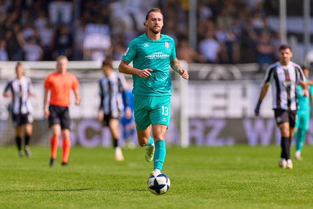 Portrait, Cutout: Lukas Gottwalt, FSV Frankfurt, 13 GER, VfR Aalen vs. FSV Frankfurt, Soccer, Regionalliga Southwest Men, Matchday 10, 2026–2027 Season, October 3, 2026 GER, VfR Aalen vs. FSV Frankfurt, soccer, Regionalliga Southwest Men, Matchday 10, 2026–2027 season, October 3, 2026 Aalen Copyright: xEibner-Pressefoto GeraldxOelze-dexStoppanyx EP_ODS