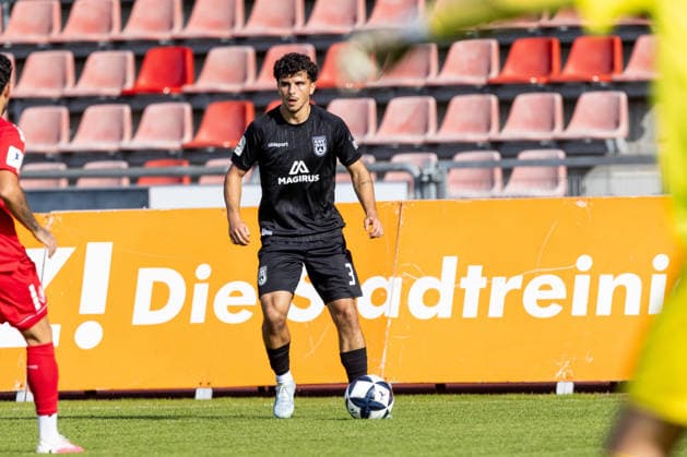 KSV Hessen Kassel vs. SSV Ulm 1846 Soccer, Regionalliga Southwest, Matchday 10, Auestadion Kassel, October 3, 2026, Alexandre Azevedo, SSV Ulm 1846 Soccer, 03 KSV Hessen Kassel vs. SSV Ulm 1846 Soccer, Regionalliga Southwest, Matchday 10, Auestadion Kassel, October 26, 2003 Photo by Lucca Fundel, Kassel Auestadion, Hessen, Germany