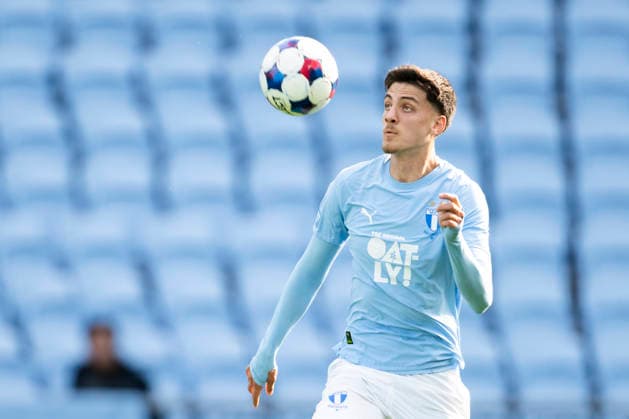 261003 Omar Krajina of Malmö FF during the friendly match between Malmö FF and FC Nordsjælland on October 3, 2026 in Malmö. Photo by Avdo Bilkanovic, BILDBYRAN COP 115 AB0391. soccer, football, fotball, friendly match, Malmö FF, FC Nordsjälland, bbeng Copyright: AVDOxBILKANOVIC BB261003AB083
