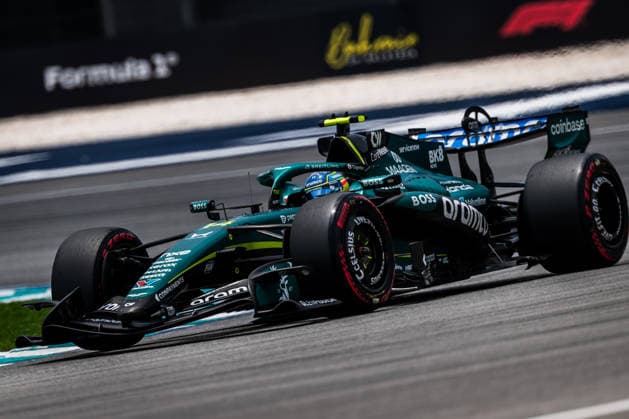 Sepang Circuit, Kuala Lumpur, Malaysia. 3.October.2026; Fernando Alonso of Spain and Aston Martin Aramco F1 Team during Free Practice 3 Formula One Bahrain Grand Prix aflo_352942821 JayxHiranox